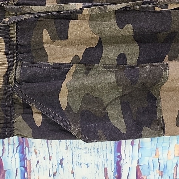 PINK Camo lounge pants size M - Picture 5 of 7